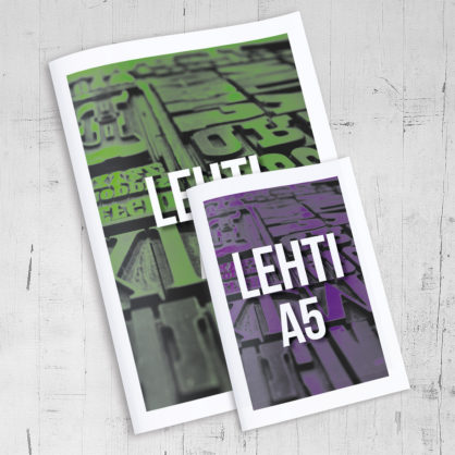 Lehdet A5 värillinen